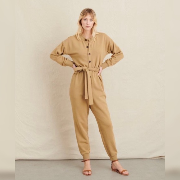 NEW Alex Mill French Terry jumpsuit - Picture 8 of 10